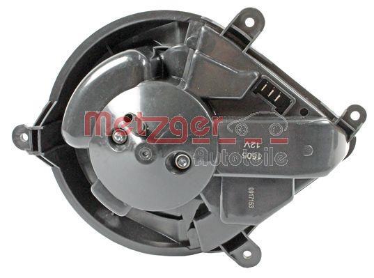 Pulseur d'air habitacle (Ventilateur habitacle) METZGER 0917153